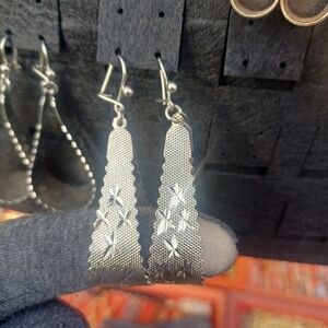 Elegant Silver Dangle Earrings